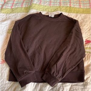 Brown H&M sweatshirt